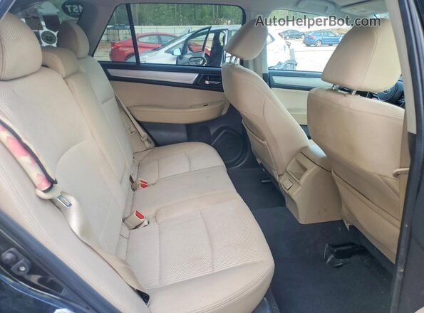 4S4BSAFC7K3321508 2019 SUBARU OUTBACK Black Rear seats view