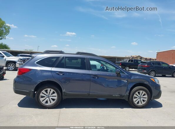 4S4BSAFC8H3388949 2017 SUBARU OUTBACK Dark Blue Widok wnętrza z tyłu