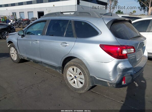 4S4BSAFC8J3348814 2018 SUBARU OUTBACK Silver Trasero izquierdo