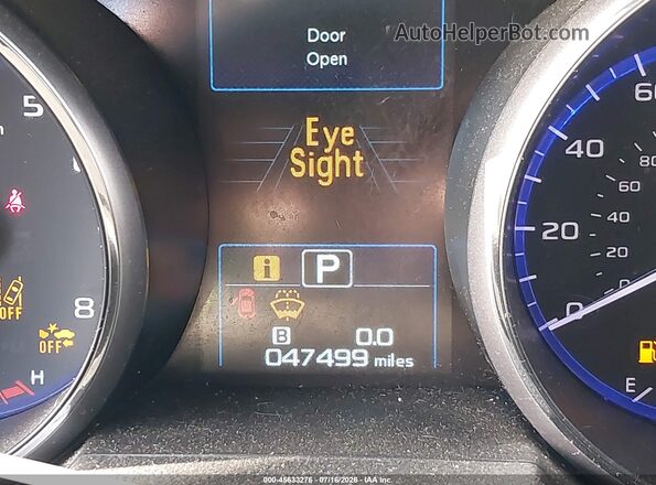 4S4BSAFC8J3348814 2018 SUBARU OUTBACK Silver Vista de los asientos traseros