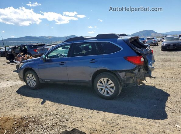 4S4BSAFC8J3362471 2018 SUBARU OUTBACK Синий Задняя левая четверть