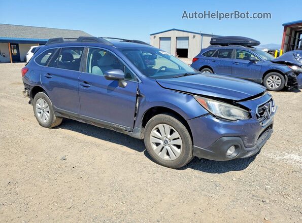 4S4BSAFC8J3362471 2018 SUBARU OUTBACK Синий Передняя правая четверть