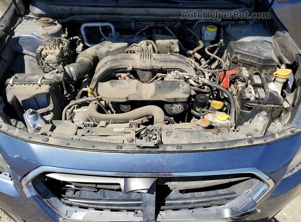 4S4BSAFC8J3362471 2018 SUBARU OUTBACK Синий Вид задней части салона