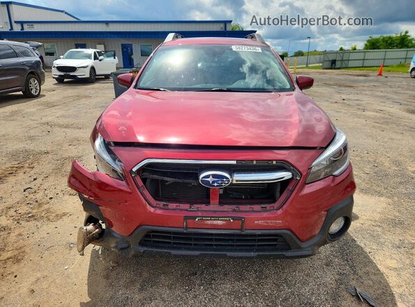 4S4BSAFC8K3228772 2019 SUBARU OUTBACK Burgundy წინა ხედი