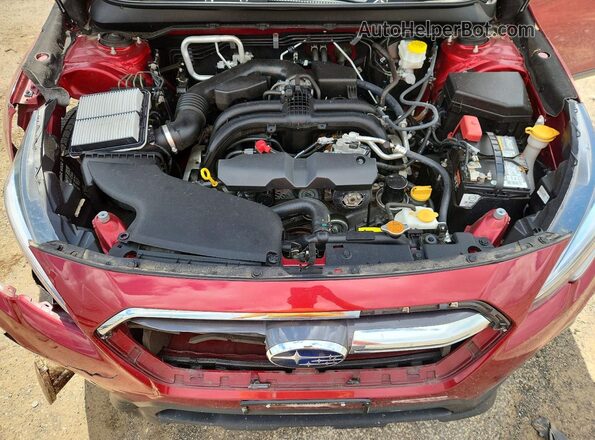 4S4BSAFC8K3228772 2019 SUBARU OUTBACK Burgundy უკანა სალონის ხედი