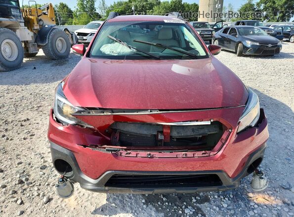 4S4BSAFC8K3259438 2019 SUBARU OUTBACK Красный Вид спереди