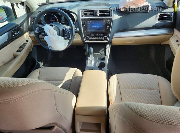 4S4BSAFC8K3259438 2019 SUBARU OUTBACK Красный Вид панели приборов
