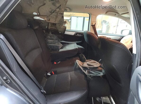 4S4BSAFC8K3275820 2019 SUBARU OUTBACK Charcoal Вид задніх сидінь