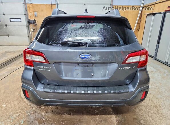 4S4BSAFC8K3275820 2019 SUBARU OUTBACK Charcoal Вид ззаду