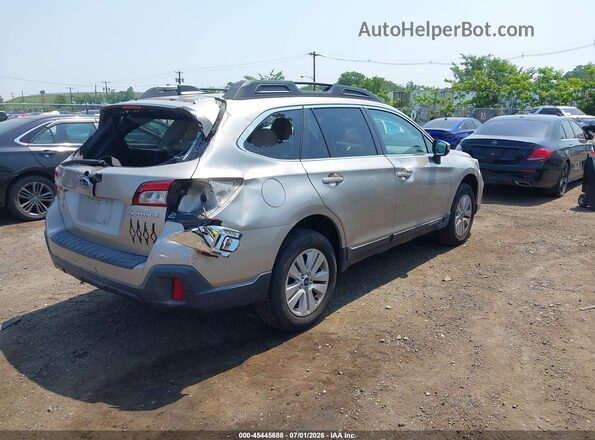4S4BSAFC8K3384133 2019 SUBARU OUTBACK Silver Trasero derecho