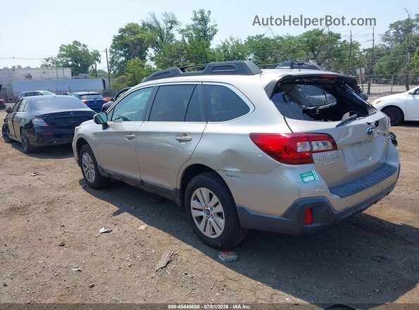 4S4BSAFC8K3384133 2019 SUBARU OUTBACK Silver Trasero izquierdo