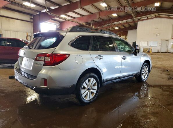 4S4BSAFC9H3222035 2017 SUBARU OUTBACK Silver Rear right