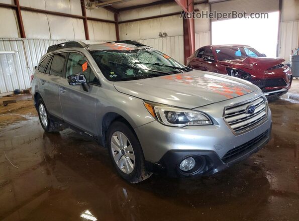 4S4BSAFC9H3222035 2017 SUBARU OUTBACK Silver Front right