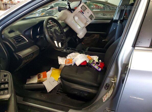 4S4BSAFC9H3222035 2017 SUBARU OUTBACK Silver Front interior view