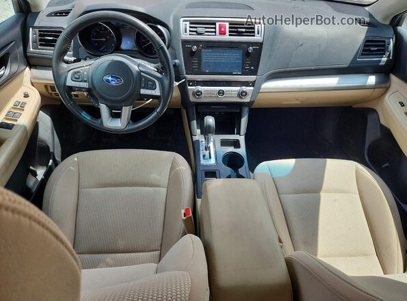 4S4BSAFC9H3317453 2017 SUBARU OUTBACK Red Widok deski rozdzielczej