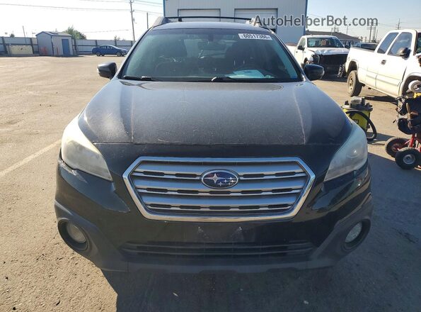 4S4BSAFC9H3337735 2017 SUBARU OUTBACK Black Widok z przodu
