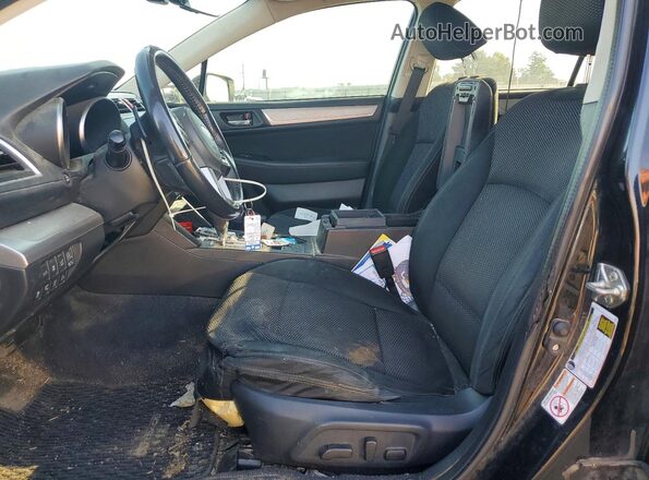 4S4BSAFC9H3337735 2017 SUBARU OUTBACK Black Widok wnętrza z przodu