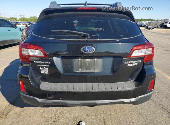 4S4BSAFC9H3337735 2017 SUBARU OUTBACK Black Widok z tyłu