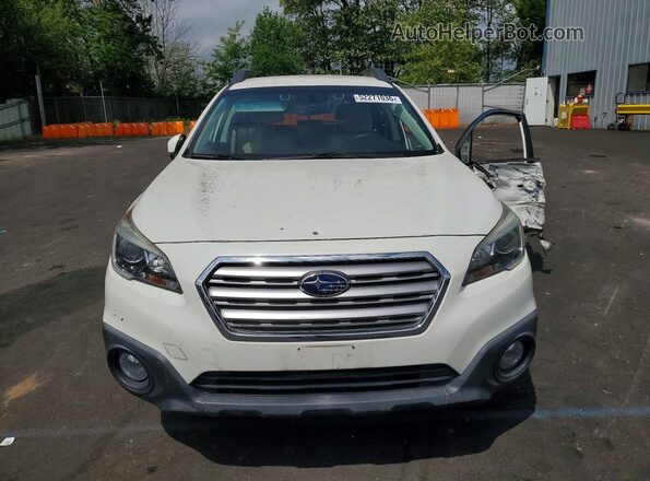 4S4BSAFC9H3393948 2017 SUBARU OUTBACK Белый Вид спереди