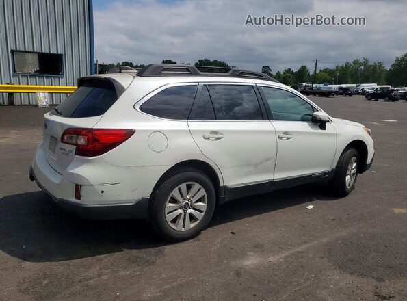 4S4BSAFC9H3393948 2017 SUBARU OUTBACK Белый Задняя правая четверть