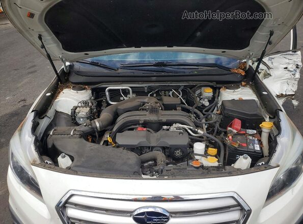 4S4BSAFC9H3393948 2017 SUBARU OUTBACK Белый Вид задней части салона
