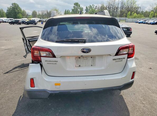 4S4BSAFC9H3393948 2017 SUBARU OUTBACK Белый Вид сзади