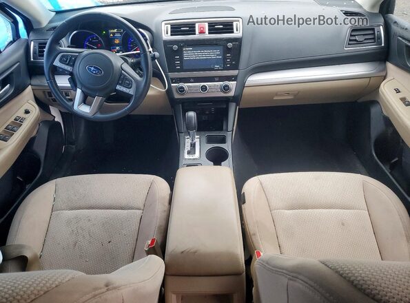 4S4BSAFC9H3393948 2017 SUBARU OUTBACK Белый Вид панели приборов