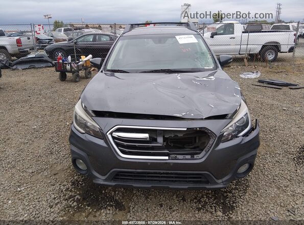 4S4BSAFC9J3307284 2018 SUBARU OUTBACK Black Vista interior trasera