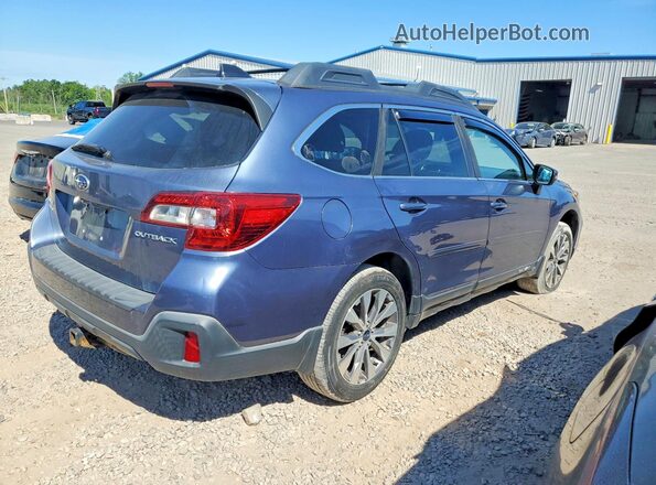 4S4BSAFC9J3386312 2018 SUBARU OUTBACK Blue Rear right