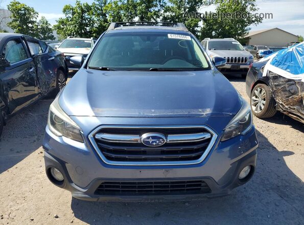 4S4BSAFC9J3386312 2018 SUBARU OUTBACK Blue Front view