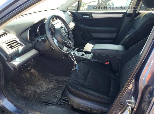 4S4BSAFC9J3386312 2018 SUBARU OUTBACK Blue Front interior view