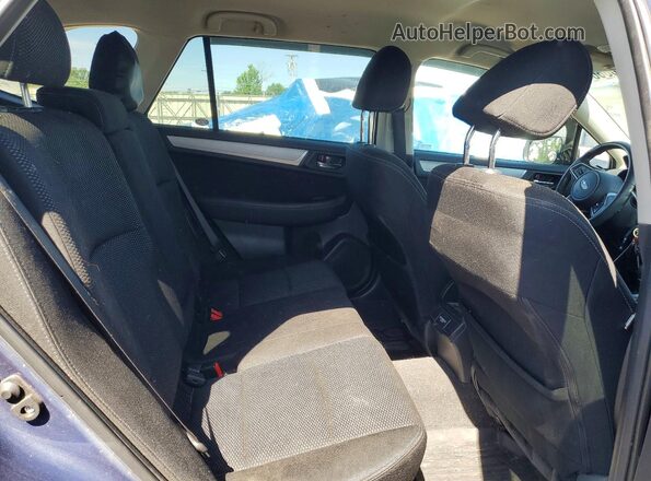 4S4BSAFC9J3386312 2018 SUBARU OUTBACK Blue Rear interior view
