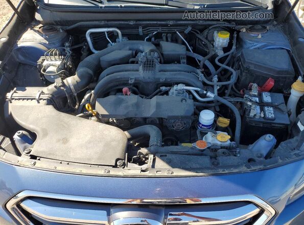 4S4BSAFC9J3386312 2018 SUBARU OUTBACK Blue Engine compartment view