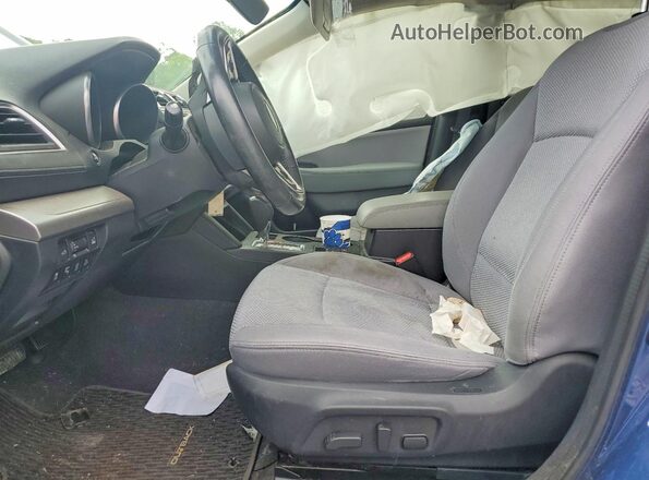 4S4BSAFC9K3275101 2019 SUBARU OUTBACK Синий Вид салона спереди