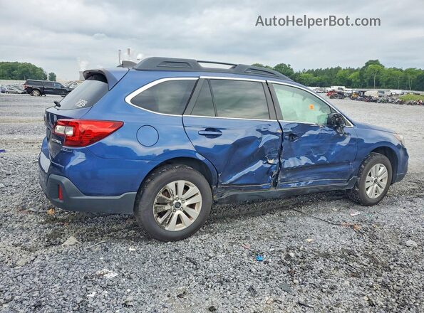 4S4BSAFC9K3275101 2019 SUBARU OUTBACK Синий Задняя правая четверть