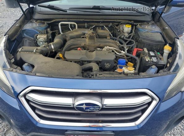 4S4BSAFC9K3275101 2019 SUBARU OUTBACK Синий Вид задней части салона