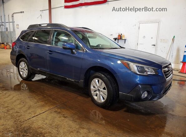 4S4BSAFC9K3344370 2019 SUBARU OUTBACK Blue Przód prawy
