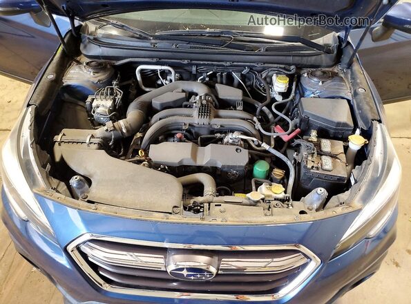 4S4BSAFC9K3344370 2019 SUBARU OUTBACK Blue Widok wnętrza z tyłu