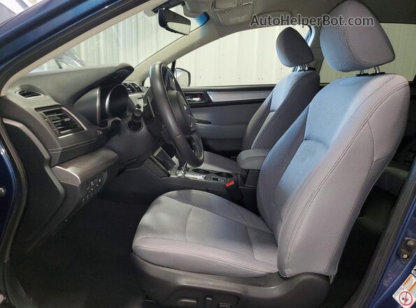 4S4BSAFC9K3344370 2019 SUBARU OUTBACK Blue Widok wnętrza z przodu