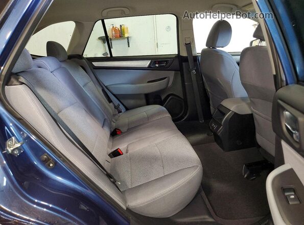 4S4BSAFC9K3344370 2019 SUBARU OUTBACK Blue Widok tylnych siedzeń