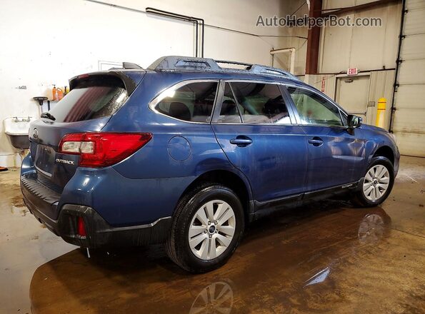 4S4BSAFC9K3344370 2019 SUBARU OUTBACK Blue Tył prawy