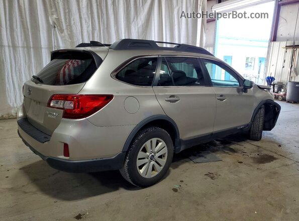 4S4BSAFCXH3257909 2017 SUBARU OUTBACK Gold Rear right