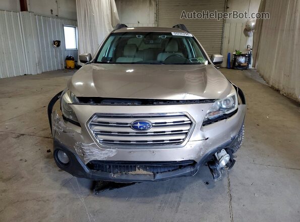4S4BSAFCXH3257909 2017 SUBARU OUTBACK Gold Front view