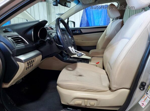 4S4BSAFCXH3257909 2017 SUBARU OUTBACK Gold Front interior view