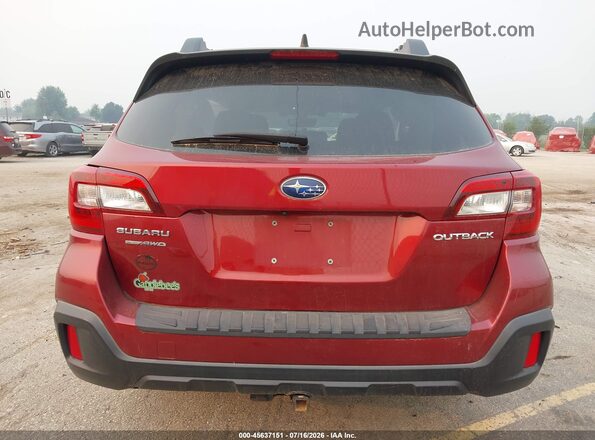 4S4BSAFCXJ3393947 2018 SUBARU OUTBACK Бордовый 