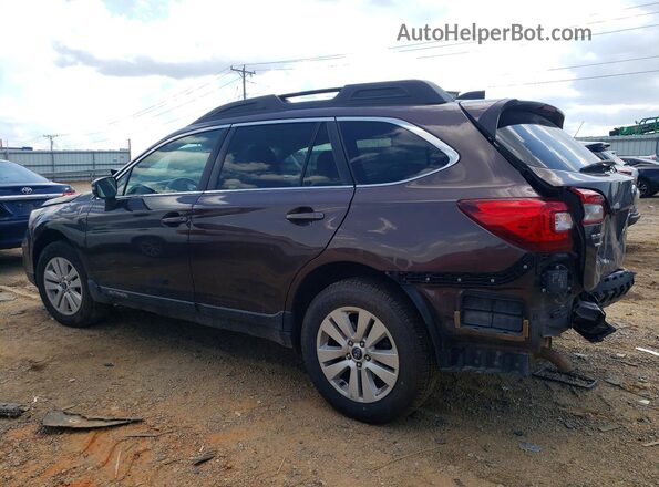 4S4BSAFCXK3356270 2019 SUBARU OUTBACK Коричневый Задняя левая четверть