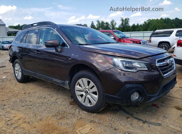 4S4BSAFCXK3356270 2019 SUBARU OUTBACK Коричневый Передняя правая четверть