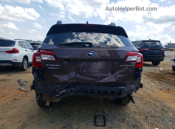 4S4BSAFCXK3356270 2019 SUBARU OUTBACK Коричневый Вид сзади