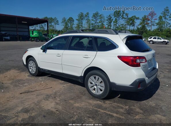 4S4BSAHC0K3225409 2019 SUBARU OUTBACK White Tył lewy