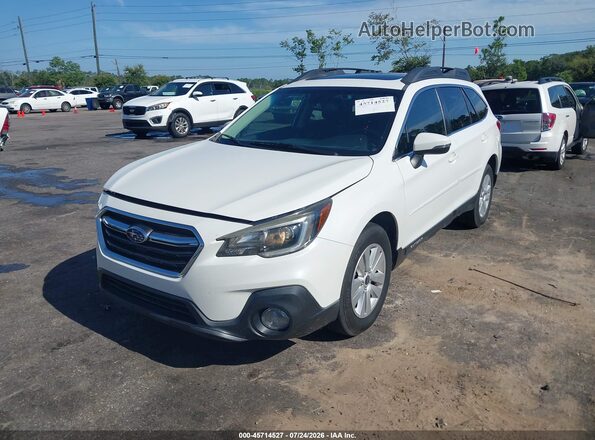 4S4BSAHC0K3225409 2019 SUBARU OUTBACK White Przód lewy